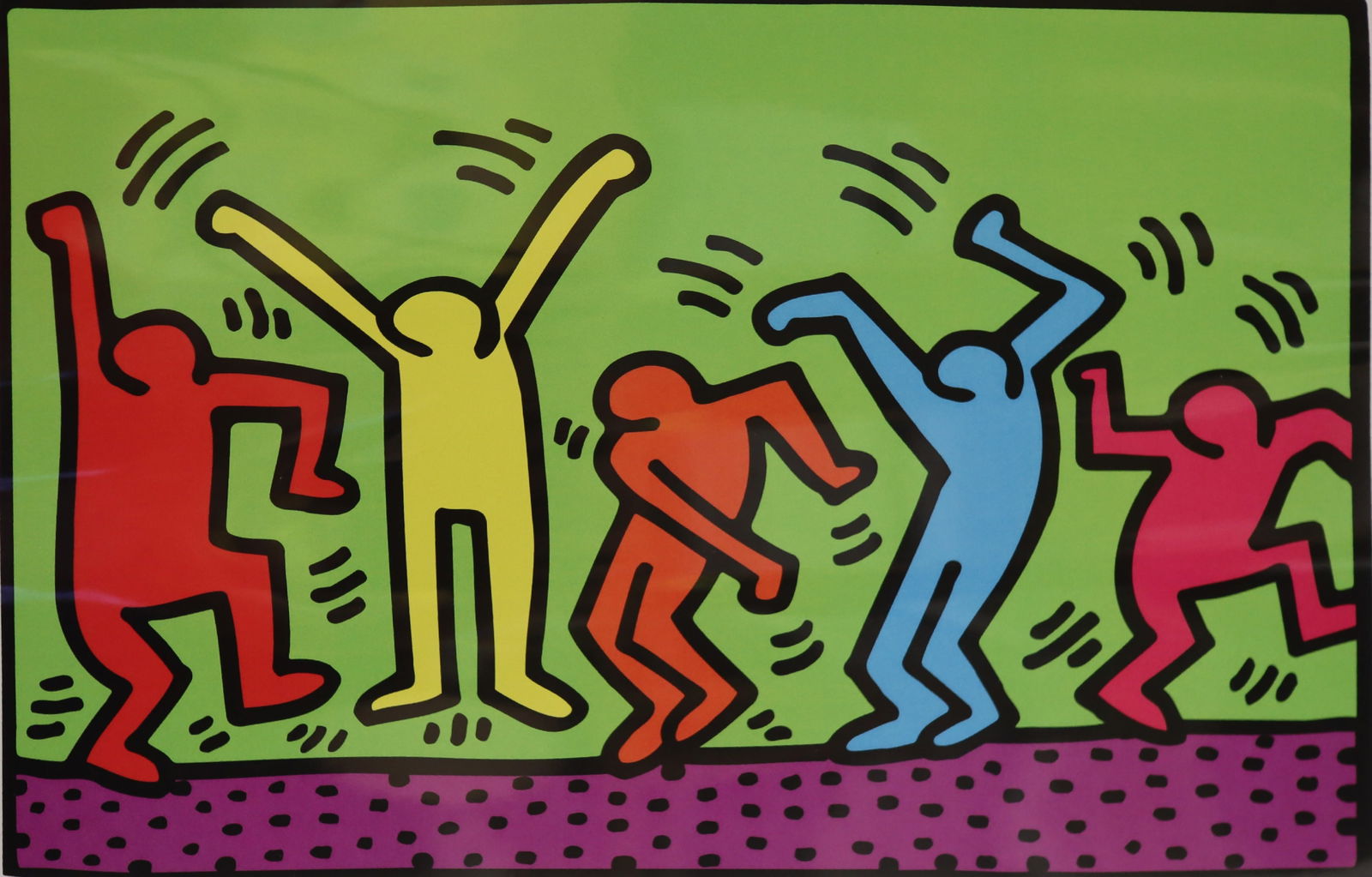 Keith Haring, 'Untitled 1987', Lithograph (1 of 5)