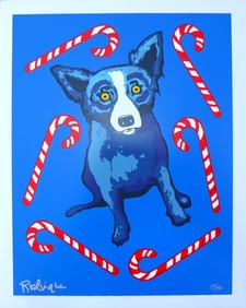 George Rodrigue, Blue Dog - 'Sweet Like You', Signed Limited Edition Silkscreen