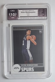 Victor Wembanyama Rookie Card Gem Mint 10