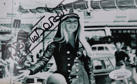 Brigitte Bardot, JSA Certified Autographed Photo