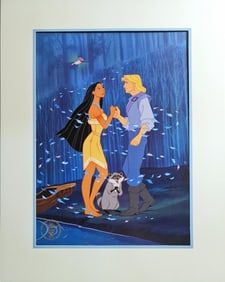 Disney's, Pocohantas, Commemorative Lithograph