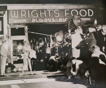 Marilyn Monroe, Famous air vent scene from The Seven Year Itch, 1955