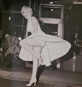 Marilyn Monroe, Famous scene from The Seven Year Itch, 1955