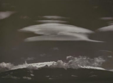 Brett Weston, Cloud Over Mauna Kea 1985