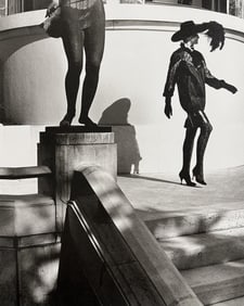 Helmut Newton, Brescia, Italy 330pm. 1981