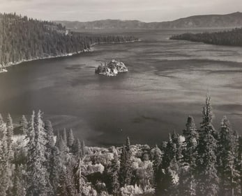 Ansel Adams, Emerald Bay, Lake Tahoe, Northern California, C. 1955