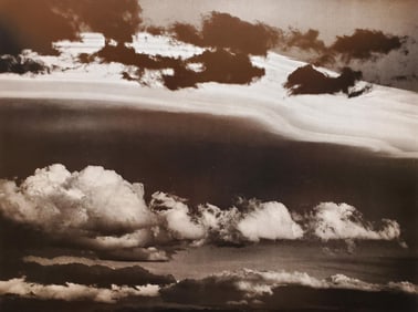 Brett Weston, Clouds, Kona Coast 1988