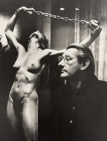 Helmut Newton, Lisa Lyon In Paris, 1980