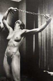 Helmut Newton, Lisa Lyon In Paris, 1980 - 1