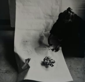 Francesca Woodman, Spring in Providence # 3, Providence, Rhode Island, 1976