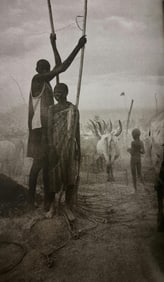 Sebastiao Salgado, Cattle camp of Kei, Southern Sudan, 2006