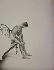 George Platt Lynes, Man looking away, 1951