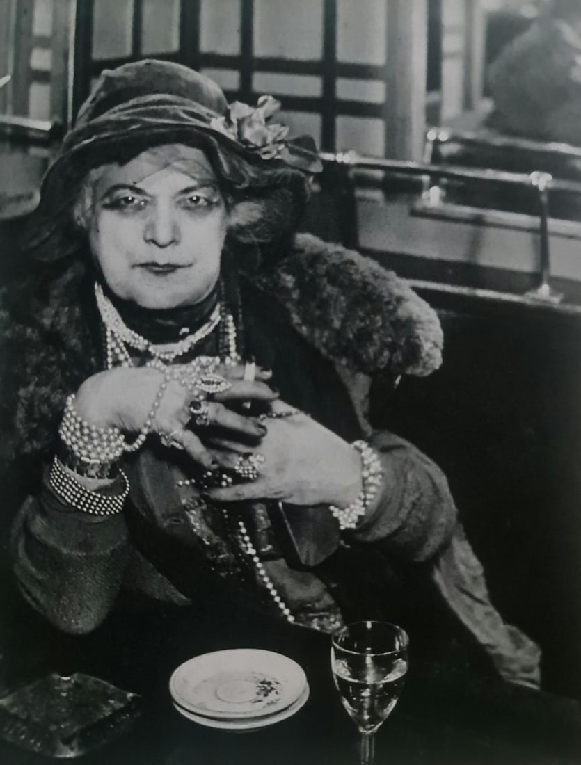 Brassai, "Bijou" of Montmartre, 1932: Photographer: Brassai (pseudonym of Gyula Halász, 1899 – 1984) - historically important Hungarian photographer, sculptor and filmmaker who rose to fame in France. Title: "Bijou" of Montmartre Type