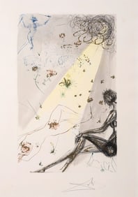 Salvador Dali "The Shepherd" from Song of Songs 1972