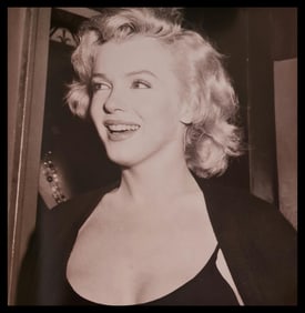 Marilyn Monroe, After announcing the soon to be marriage with Arthur Miller, 1956