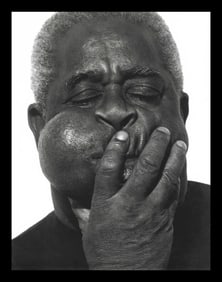 Herb Ritts, Dizzy Gillepsie Paris, 1989