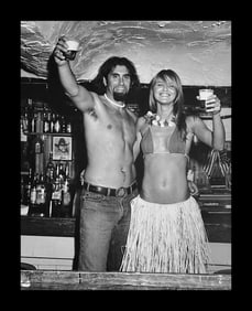 Michael Dweck, Bubba and Adriana At The Talkhouse