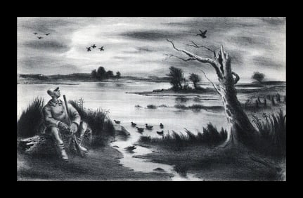 Arnold Blanch, Duck Hunter, 1939
