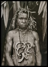 Sebastiao Salgado, Yali woman wearing pigs teeth, West Papua, Indonesia, 2010