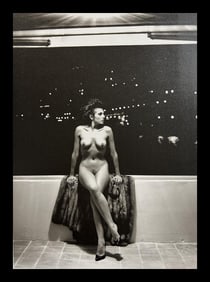 Helmut Newton, Night Nude II Nice 1981