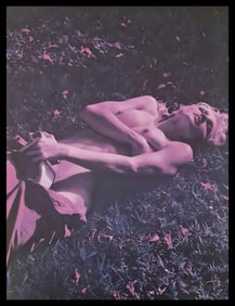 Madonna, On The Grass, Embracing Nature