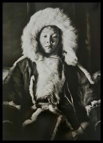 Sebastiao Salgado, Young Nenet girl, Siberia, Russia, 2011