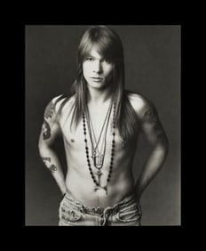 HERB RITTS - AXL ROSE Singer, 1992