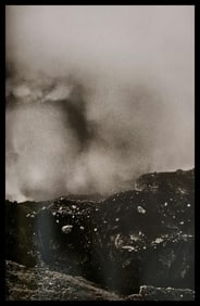 Sebastiao Salgado,View of the inside of the crater of Nyiragongo, Democratic Republic of Congo, 2004