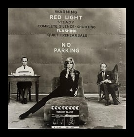 Terry O'Neill, Monica Vitti With Peter O'Donnel And Joseph Kanni At Shepperton Studios During The