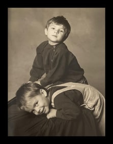 Patrick Demarchelier, Arthur and Victor Demarchelier, New York, 1987