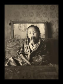 Patrick Demarchelier, Baby Buddah, Tibet, 1997