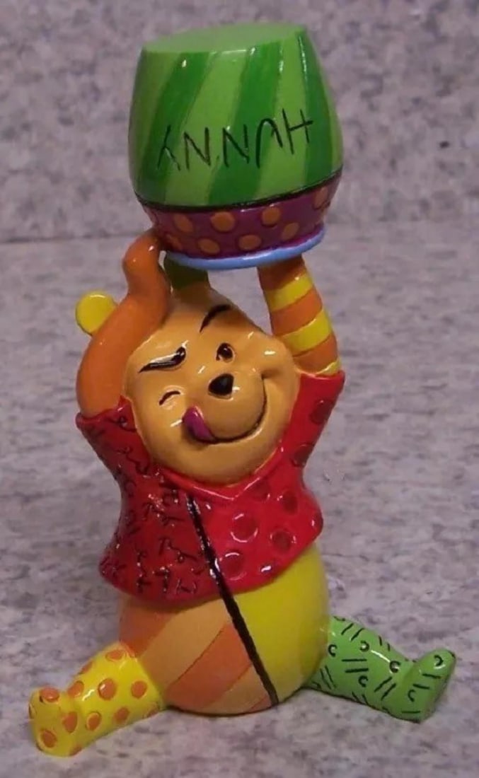 Romero Britto, 'Disney's Winnie the Pooh', Resin Sculpture (1 of 2)