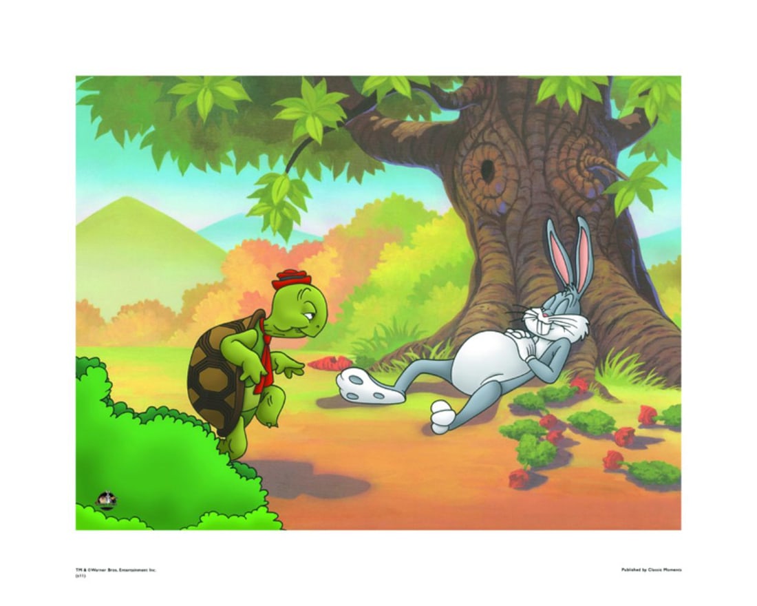 Warner Bros, Looney Tunes, Bugs, Daffy & Taz, "At The Plate, Boston Red Sox": Title: At The Plate, Boston Red Sox Subject: Looney Tune's Squad Publisher: Classic Moments Type: Animation Giclee Paper: MT600 Year Produced: Circa 2000-2010 Size: 16" x 20" Condition: Excellent Lice