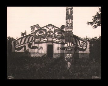 Edward S. Curtis, FIG. 6 Chief’s House Deserted Village, 1899