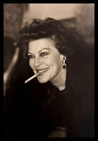Helmut Newton, Ava Gardner, London, 1984
