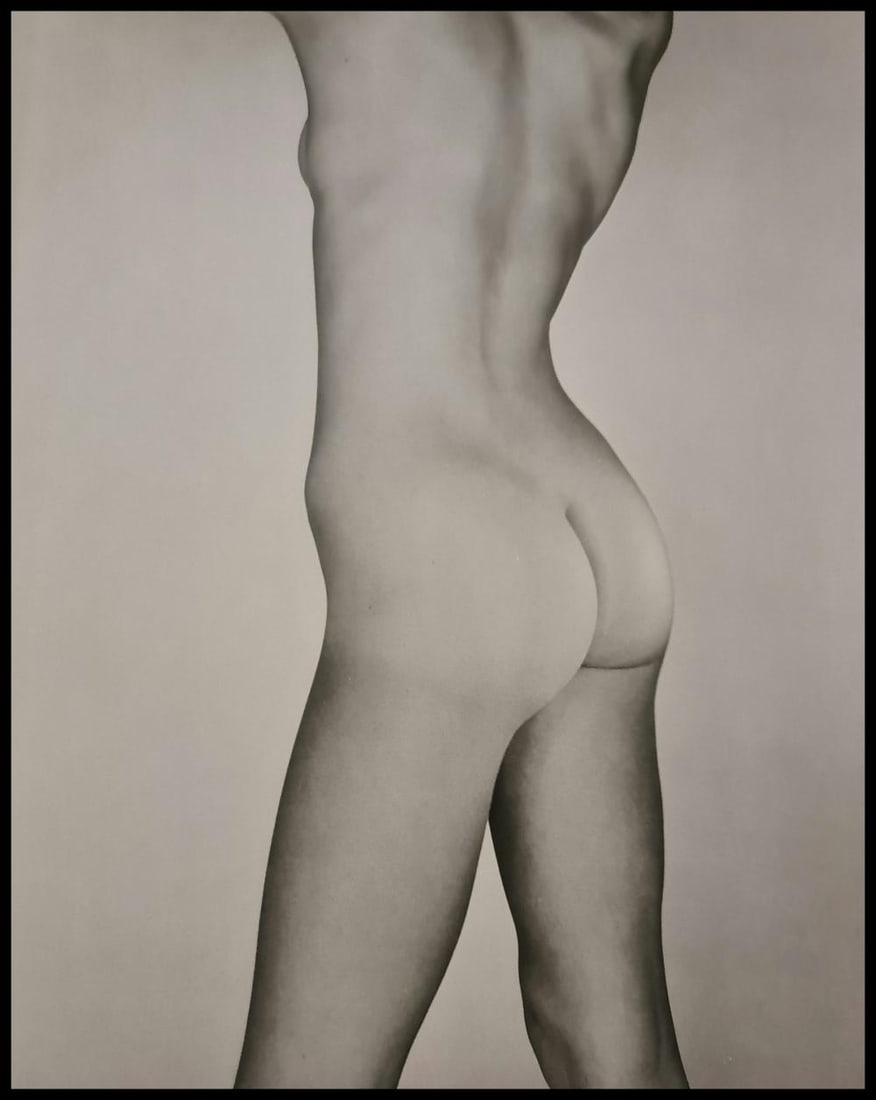 George Platt Lynes, Female nude, 1953: Photographer: George Platt Lynes (American 1907 - 1955) - Internationally renowned photographic artist - best known for portraiture, fashion, dance & nude studies. Subject/Title: Female nude Date Of N