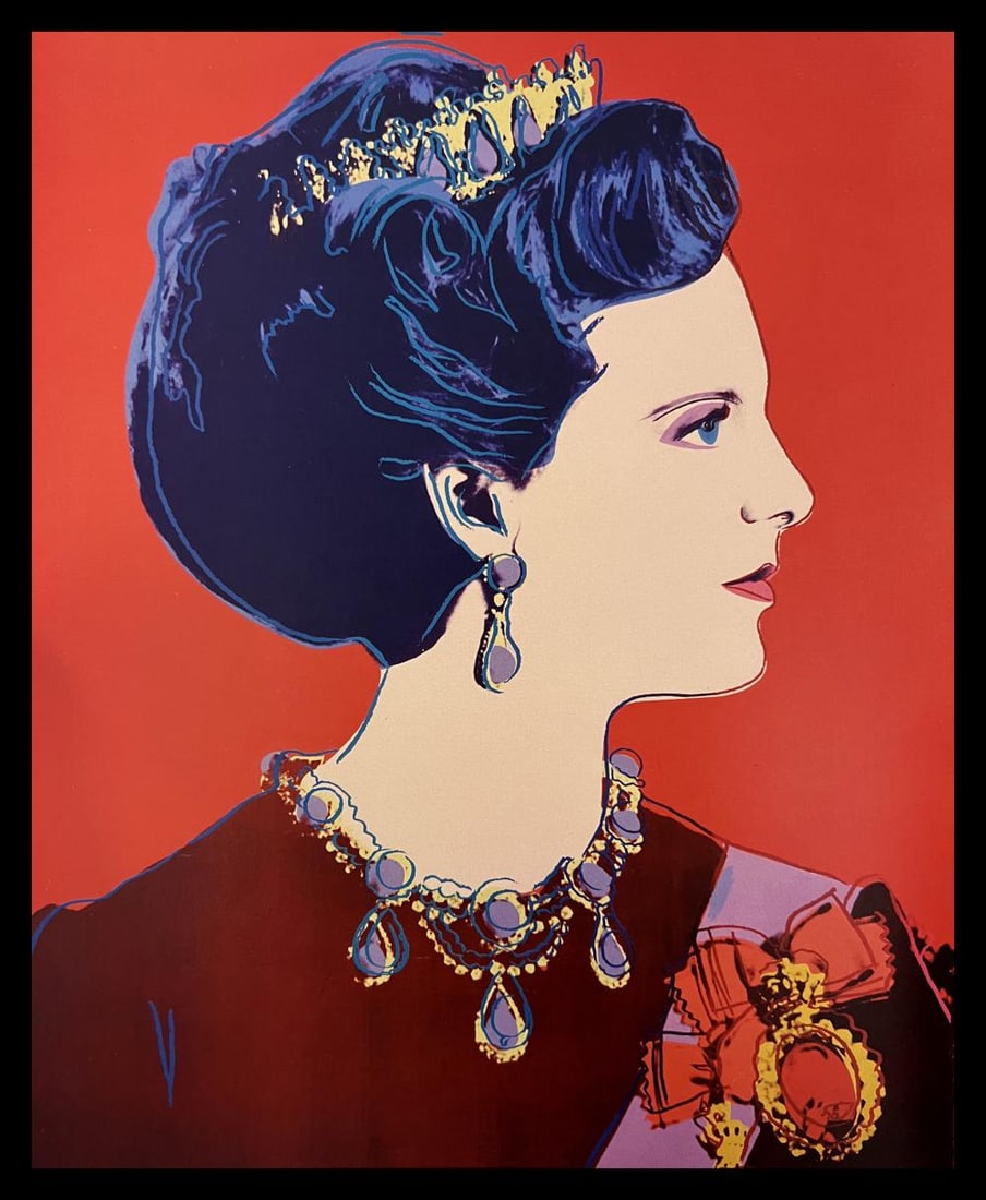Andy Warhol, Reigning Queen, Queen Margrethe II Of Denmark, 1985 (1 of 1)