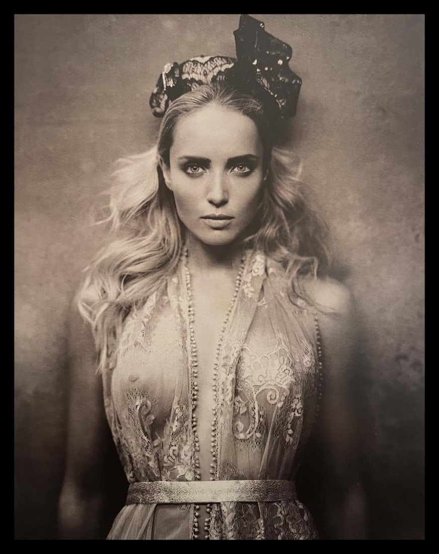 Marc Lagrange - Christiana II, 2012: Photographer: Marc Lagrange was a Belgian photographer known for his nude portraits of female figures. Lagrange created dream-like and fantastical narrative pictures populated by beautiful nudes that 