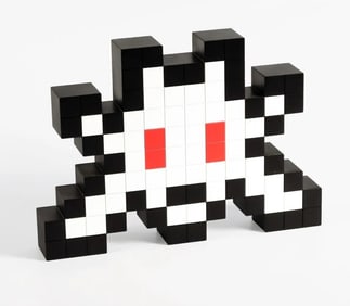 Invader, '3D Little Big Space', Sculpture, in original packaging