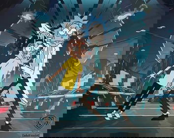 Warner Bros - Adult Swim, Rick & Morty, "Open Your Eyes Morty!", Limited Edition Sericel