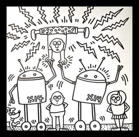 Keith Haring, 'Untitled V', Lithograph, 1985