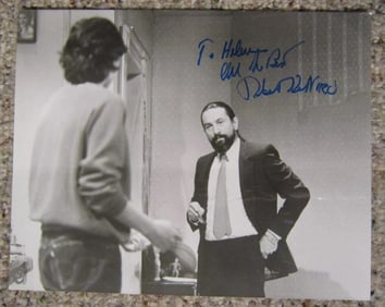 Robert De Niro, Autographed Picture w/ Authentication