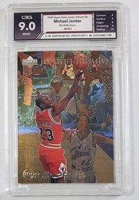Michael Jordan Upper Deck Jordan Tribute Set Gem Mint 9