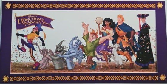 Disney's, The Hunchback Of Notre Dame, Special Edition Lithograph