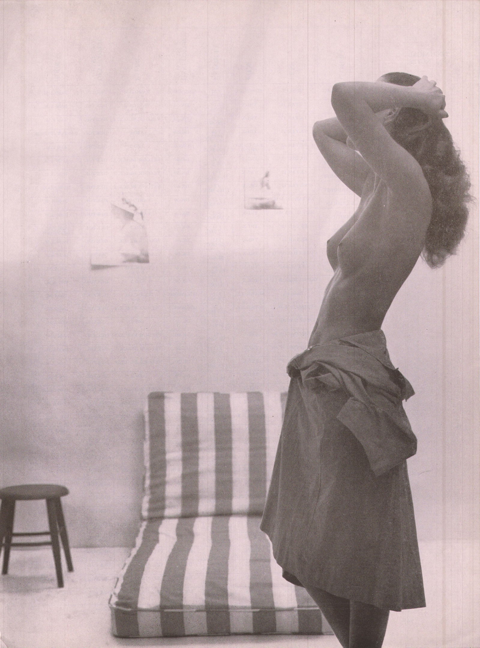 John Rawlings, Untitled - Nude, 1966: Photographer: John Rawlings (American, 1912 - 1970) - photographer from the 1930's through the 1960's, John Rawlings was a major influence on mid-century fashion photography who also brought his uniqu