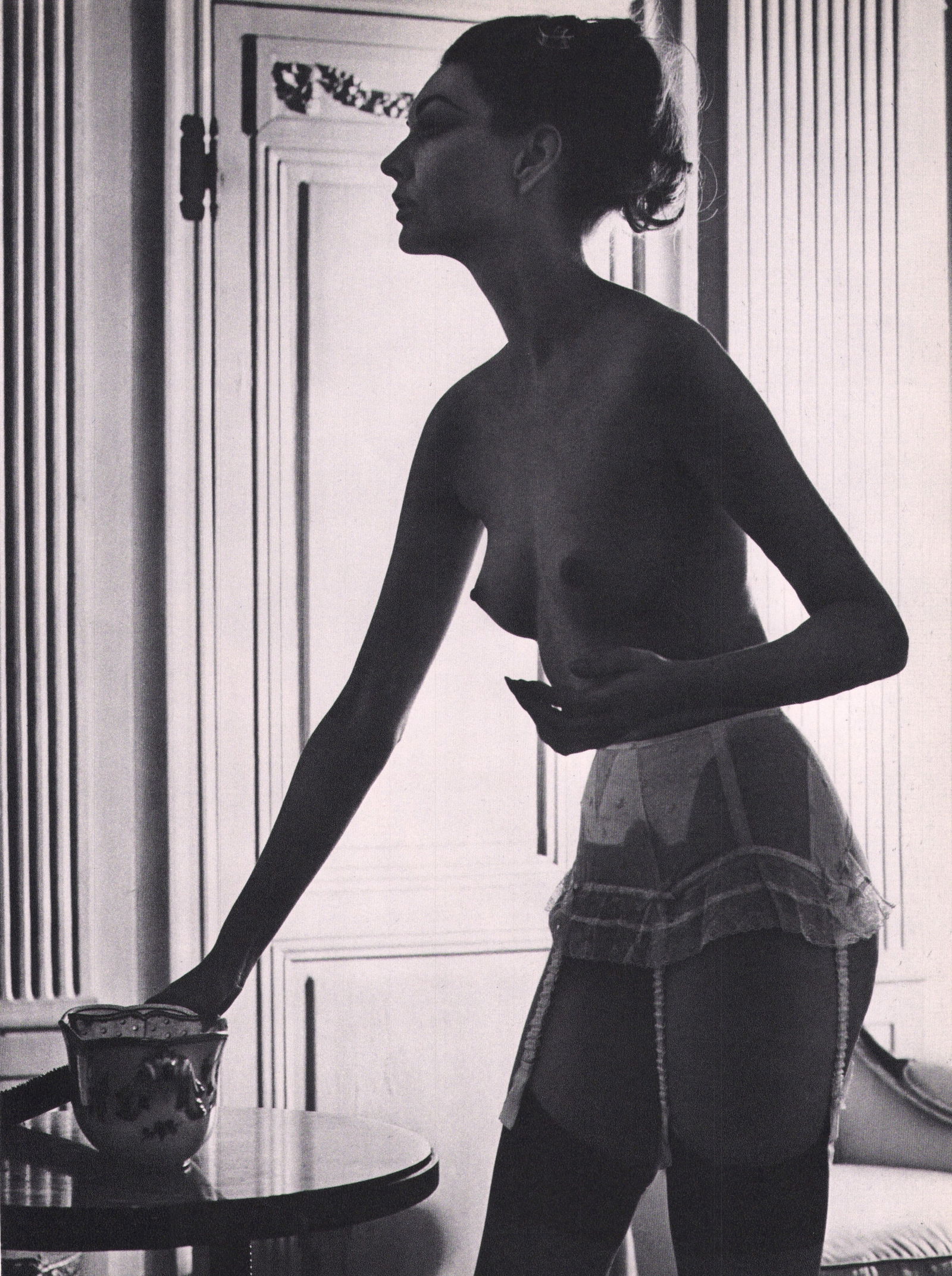 John Rawlings,Untitled - Nude, 1966: Photographer: John Rawlings (American, 1912 - 1970) - photographer from the 1930's through the 1960's, John Rawlings was a major influence on mid-century fashion photography who also brought his uniqu