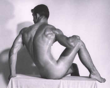 Bruce Bellas, Male Nude Study, 1950s