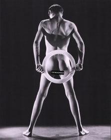 Bruce Bellas, Male Nude Study, 1950s