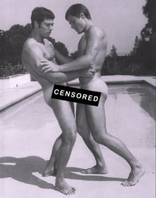 Bruce Bellas, Male Nude Study, 1950s