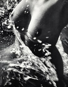 Lucien Clergue, Female Nude Woman Breast, 1968 -1